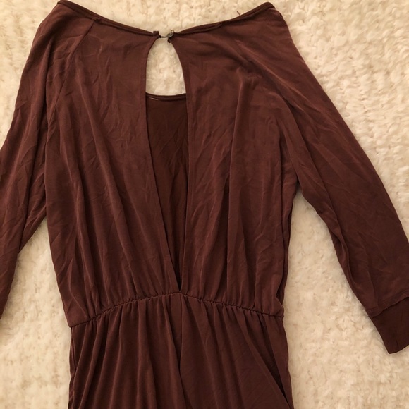 Maroon comfy romper - Picture 4 of 4